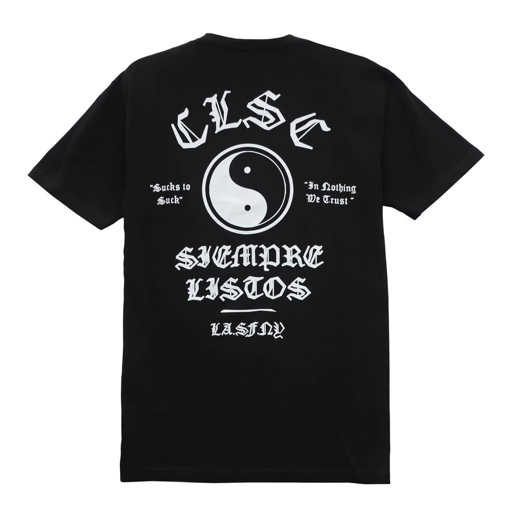 CLSC Life Streetwear Clothing Men's Ying & Yang Graphic Print Tee T-Shirt